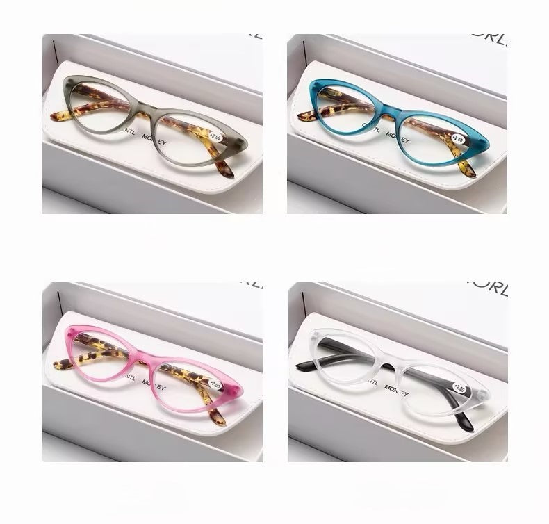 Prescription Reading Glasses | Vintage Cat Eye Presbyopia Eyeglasses