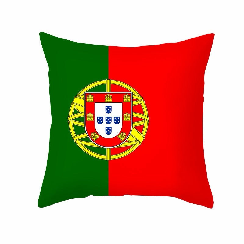 2026 World Cup National Flag Pillow with Inner Cushion Pack of 3