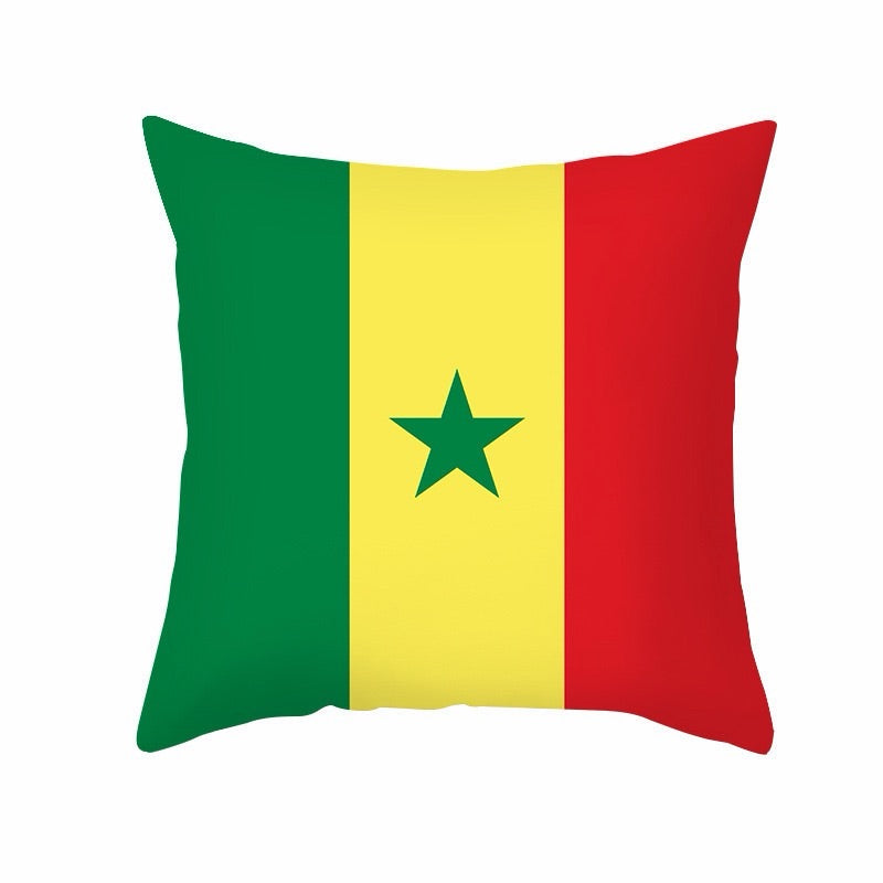 2026 World Cup National Flag Pillow with Inner Cushion Pack of 3