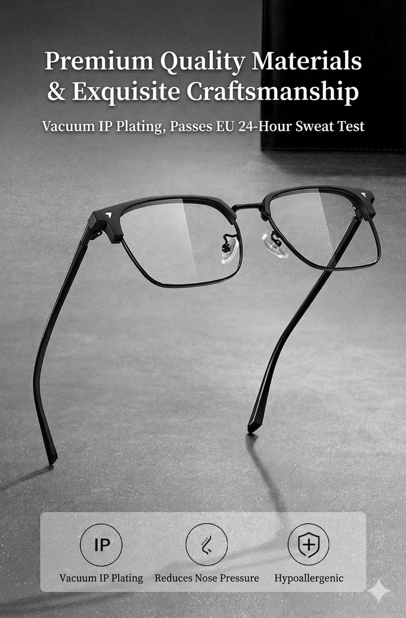 Prescription  Eyeglasses | Classic Lightweight Titanium Optical Frame