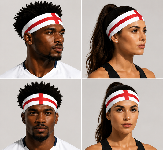 2026 World Cup Country Flag Elastic Headbands | Soccer Fan Sweat-Wicking Sports Head Wraps