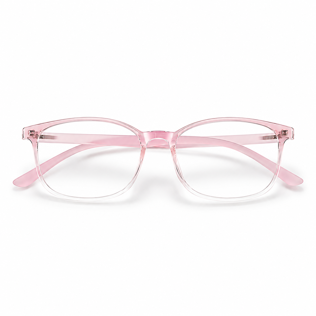 Prescription Reading Glasses, Clear Blue Light Blocking Frame