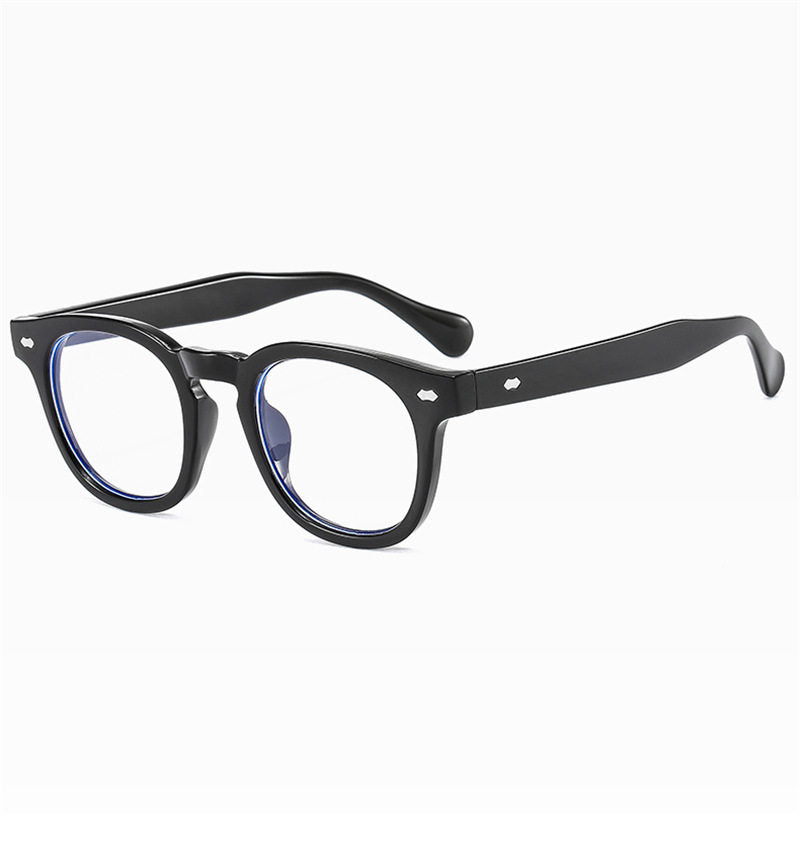 Prescription Reading Glasses, Classic Round Black Frame