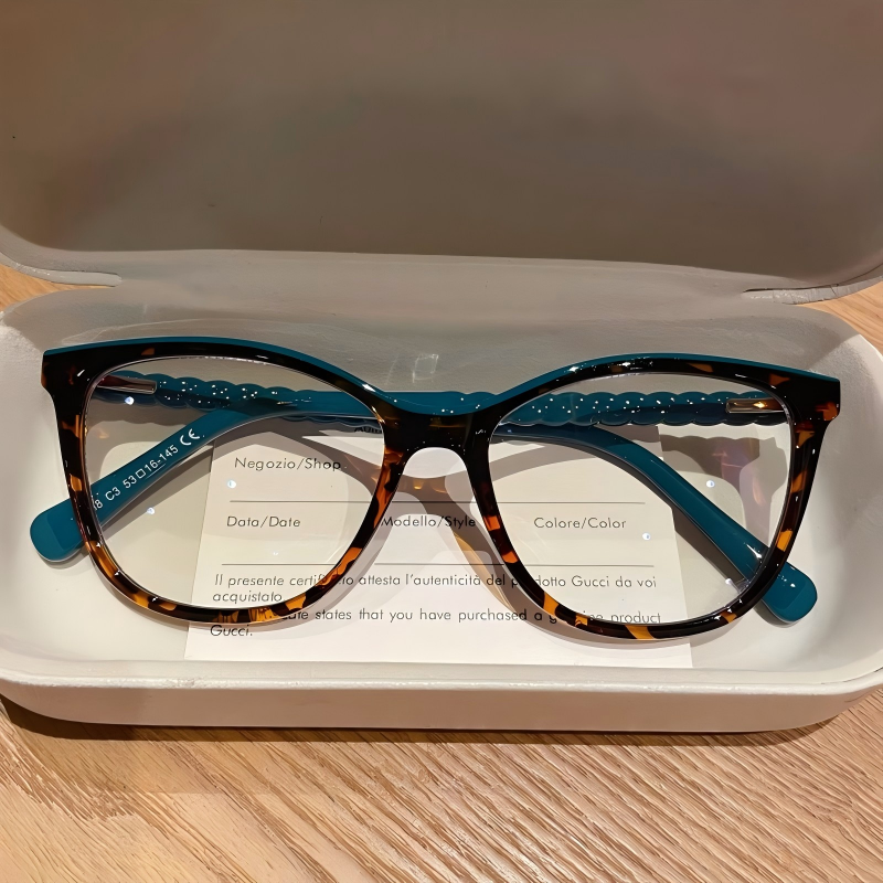 Prescription Reading Glasses, Fashion Cat-Eye Frame