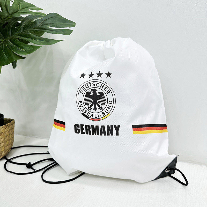 2026 World Cup Team Drawstring Backpack Fan Gym Cinch Bag