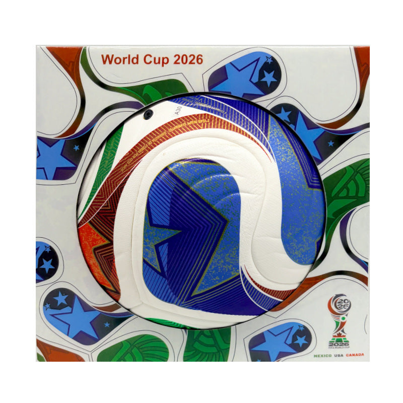 2026 World Cup 5# PU Training Match Football | Inflation Kit & Custom Gift Box
