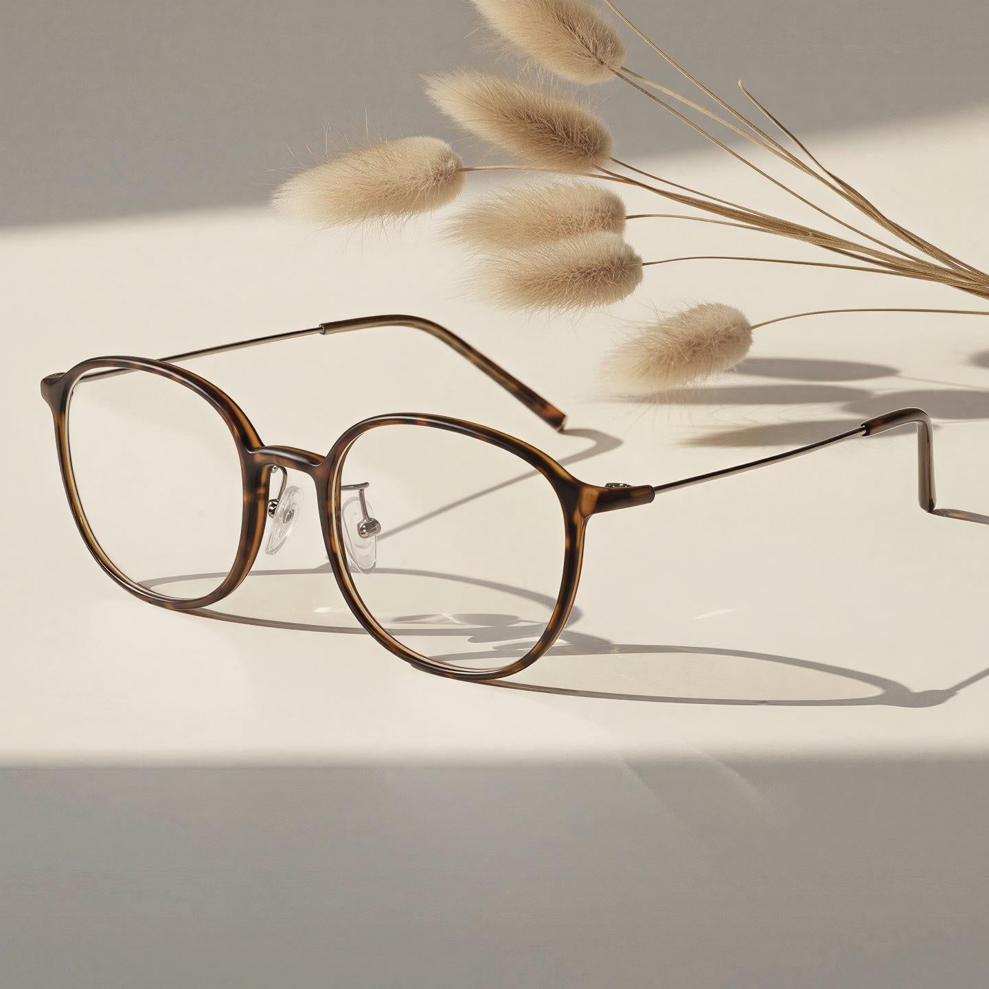 Prescription Reading Glasses, Luxury Round Frame