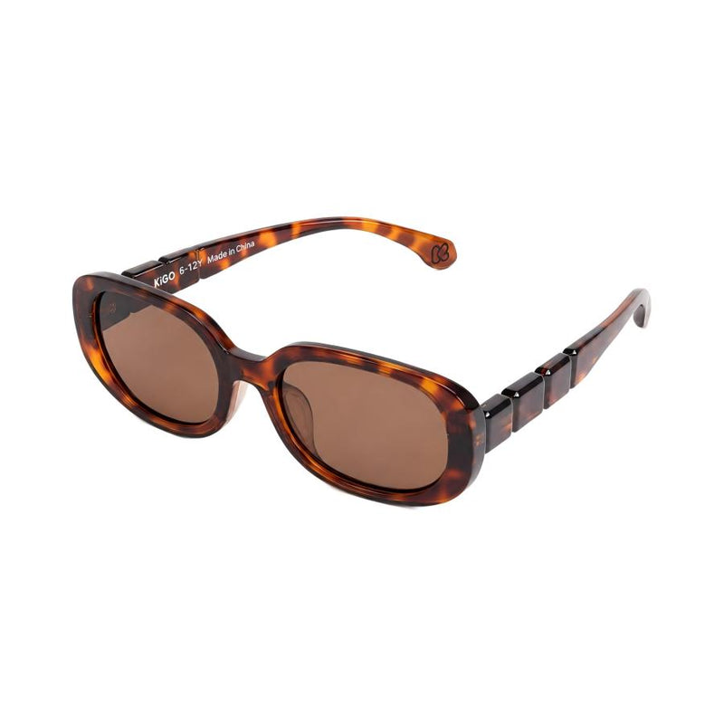 Kids Sunglasses, Polarized UV400 Round for 6-12 Years Old
