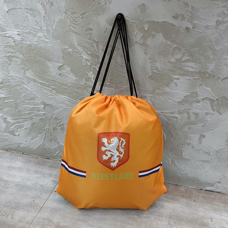 2026 World Cup Team Drawstring Backpack Fan Gym Cinch Bag