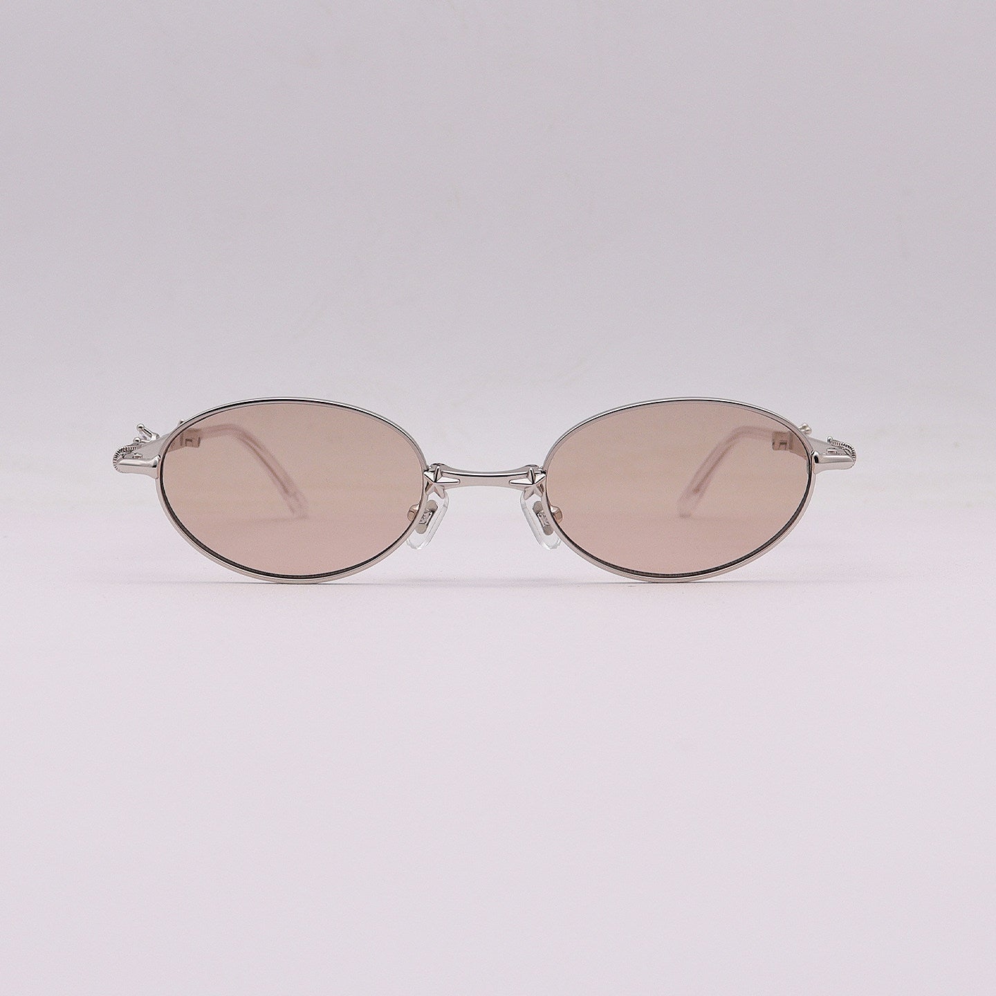 Prescription Women’s Eyeglasses | Foldable Silver Full Rim Oval Frame