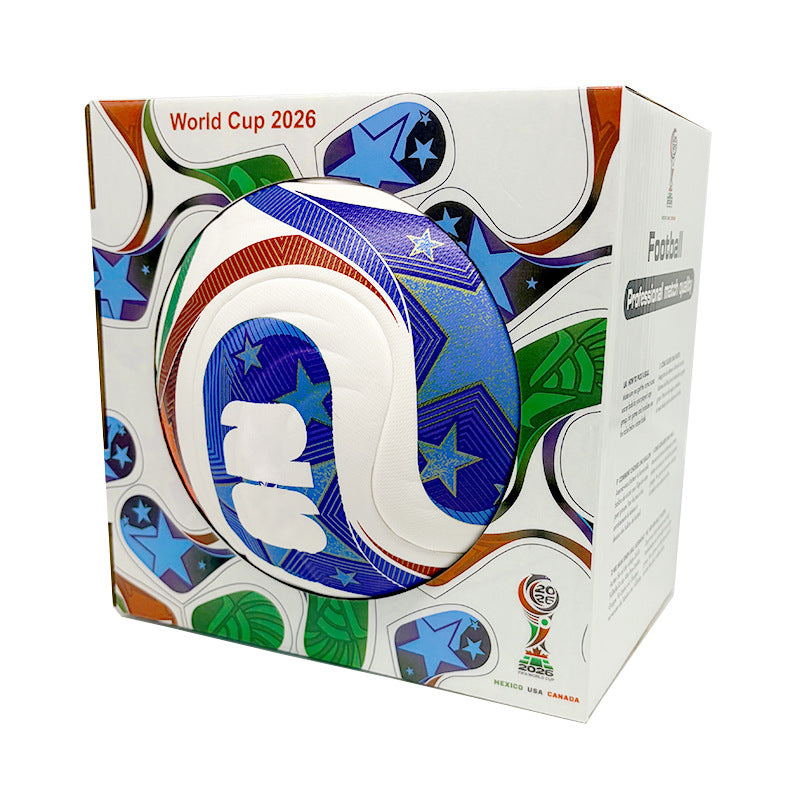2026 World Cup 5# PU Training Match Football | Inflation Kit & Custom Gift Box