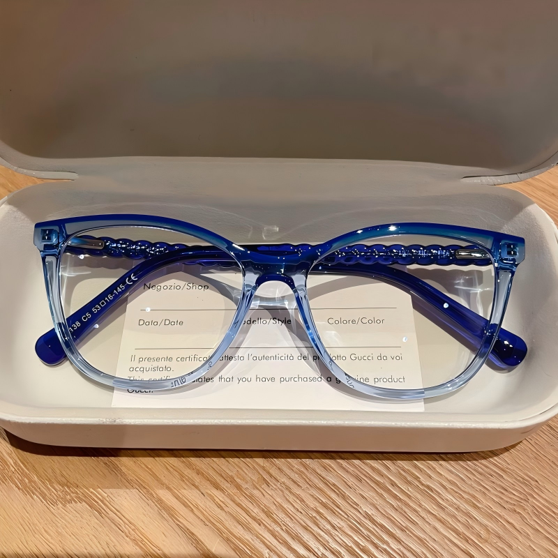 Prescription Reading Glasses, Fashion Cat-Eye Frame