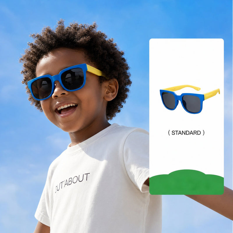 Kids Sunglasses, Polarized UV400 Sun Protection Outdoor Shades