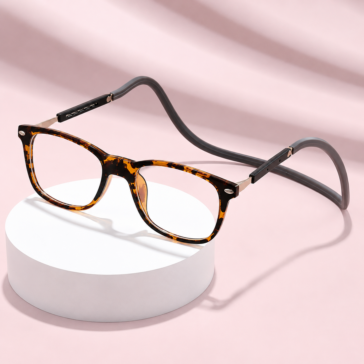 Prescription Reading Glasses, Magnetic Neck-Wear Frame