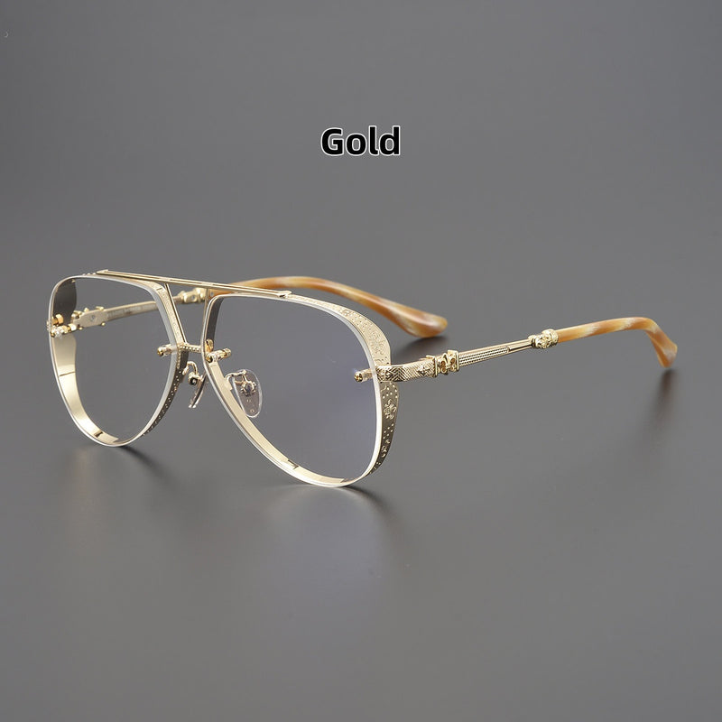 Prescription Glasses | Vintage Double-Bridge Business Frame