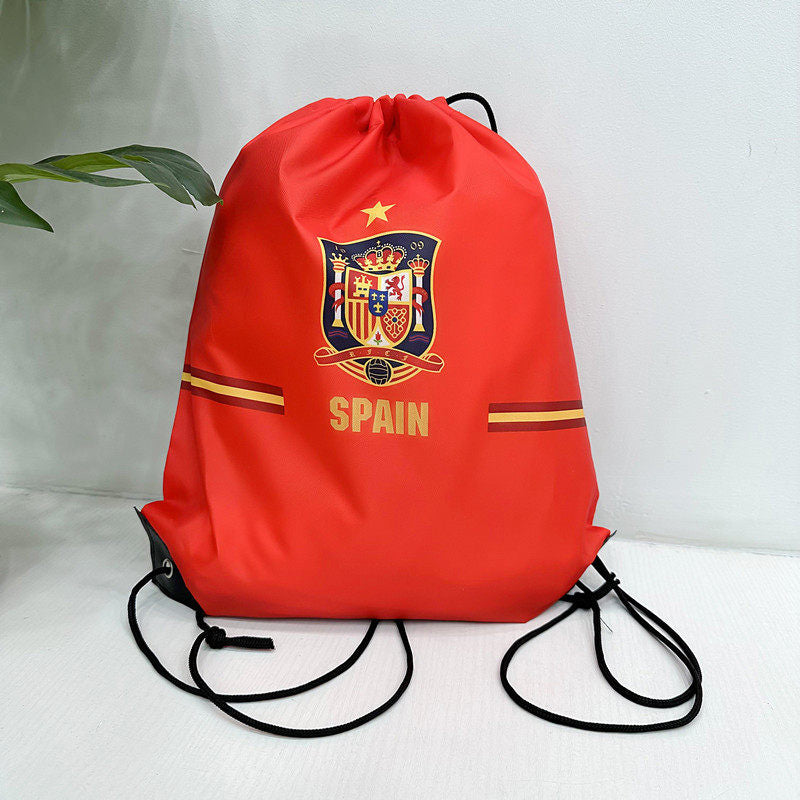 2026 World Cup Team Drawstring Backpack Fan Gym Cinch Bag