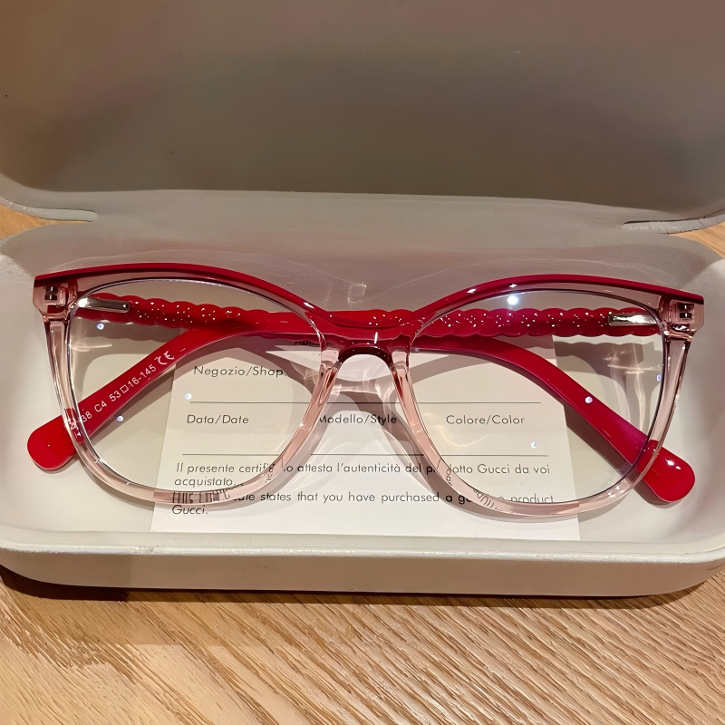 Prescription Reading Glasses, Fashion Cat-Eye Frame