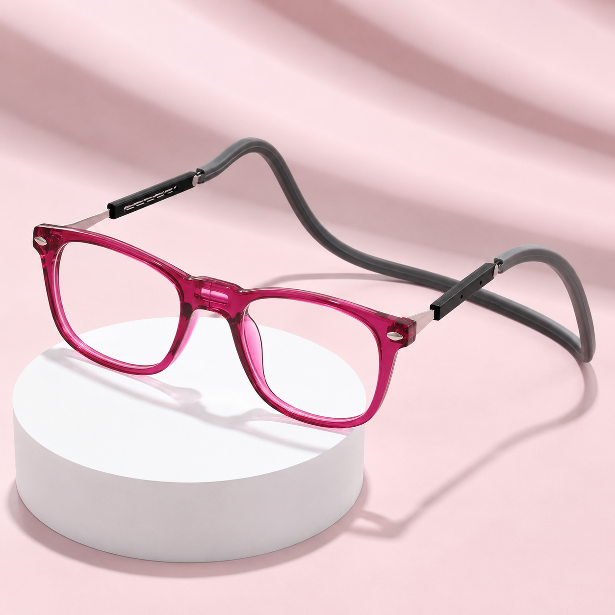 Prescription Reading Glasses, Magnetic Neck-Wear Frame