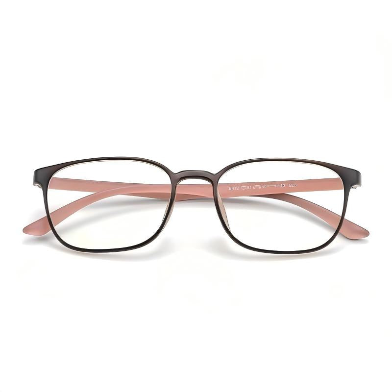 Prescription Reading Glasses, Clear Blue Light Blocking Frame